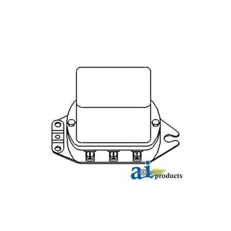 A & I Products Voltage Regulator (12 Volt) 6.75" x5.5" x4.5" A-121579C1